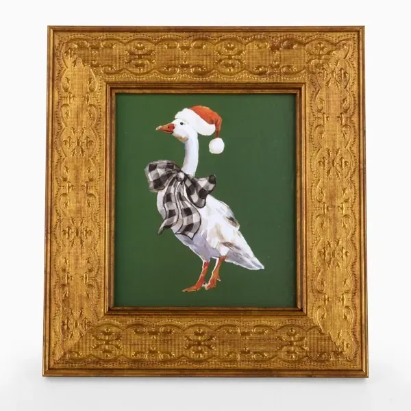 Kirklands Pippa the Christmas Goose Framed Art Print 91149545 Kirklands Pippa the Christmas Goose Framed Art Print 91149545 - Image 1