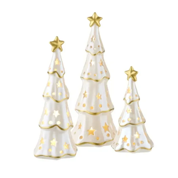 Kirklands Iridescent Ceramic Star LED 66173333 Kirklands Iridescent Ceramic Star LED 66173333 - Image 1