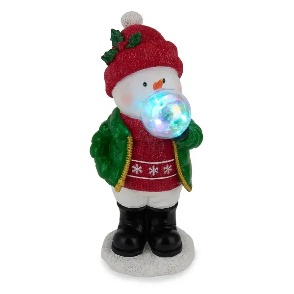 Kirklands Snowman Blowing a Bubble Tabletop Decor 63143234 Kirklands Snowman Blowing a Bubble Tabletop Decor 63143234 - Image 1