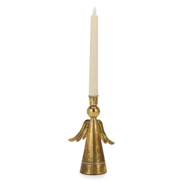 Kirklands Tabletop Angel Taper Holder, 8-inch 69373296 Kirklands Tabletop Angel Taper Holder, 8-inch 69373296 - Image 1