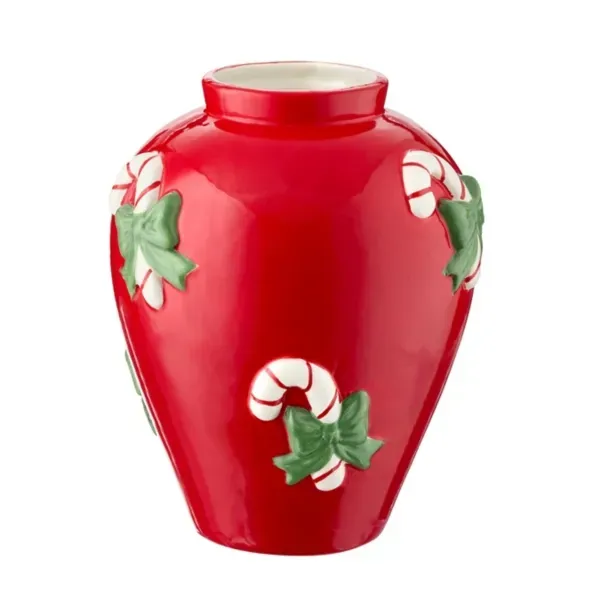 Kirklands Tabletop Candy Cane Icons Vase 69177656 Kirklands Tabletop Candy Cane Icons Vase 69177656 - Image 1