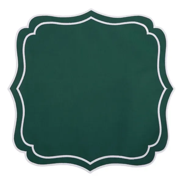 Kirklands Green Heirloom Placemats Set of 2 74519445 Kirklands Green Heirloom Placemats Set of 2 74519445 - Image 1