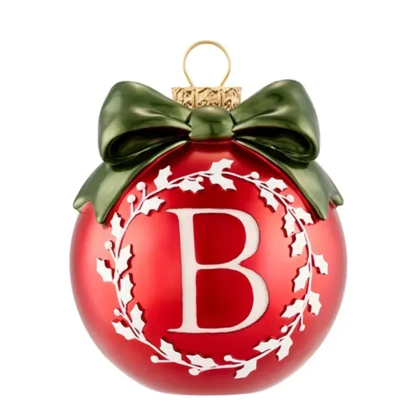 Kirklands Monogram B Ornament 21391644 Kirklands Monogram B Ornament 21391644 - Image 1