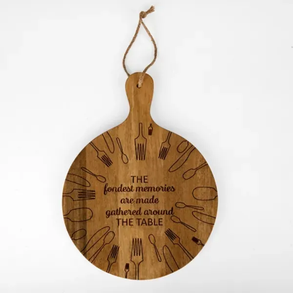 Kirklands Fondest Memories Round Serving Board 23332598 Kirklands Fondest Memories Round Serving Board 23332598 - Image 1