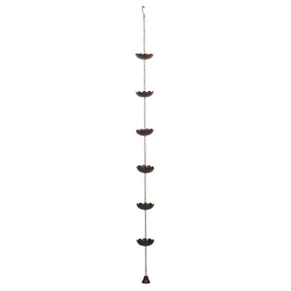 Kirklands Metal Hanging Rain Chain 73825855 Kirklands Metal Hanging Rain Chain 73825855 - Image 1
