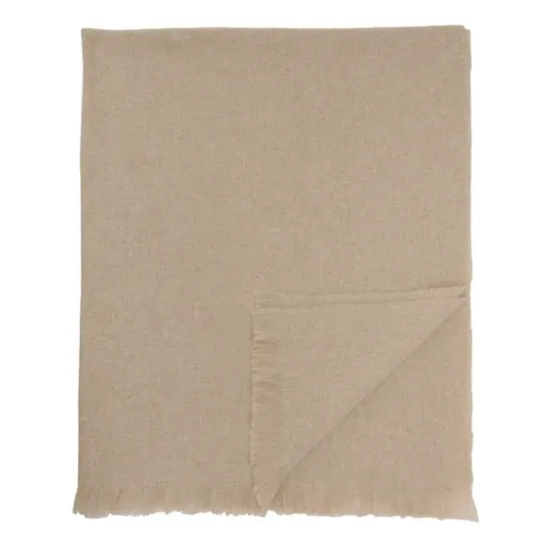 Kirklands Oatmeal Beyond Soft Fringe Throw 29222324 Kirklands Oatmeal Beyond Soft Fringe Throw 29222324 - Image 1