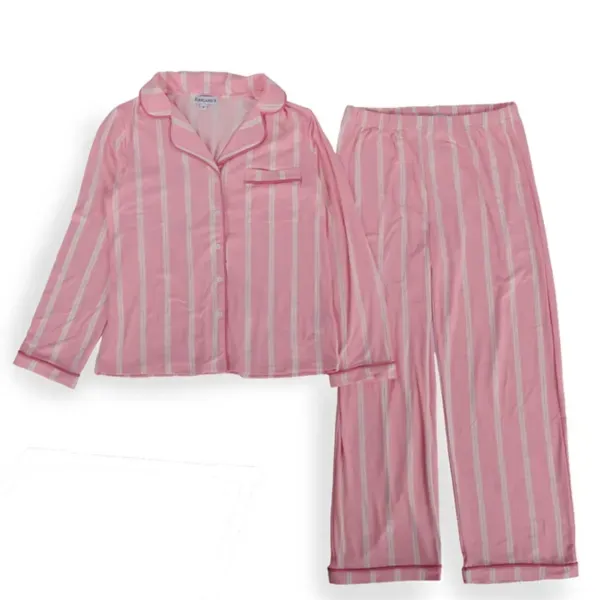 Kirklands Stripe Long Sleeved Pajamas Large 73638448 Kirklands Stripe Long Sleeved Pajamas Large 73638448 - Image 1