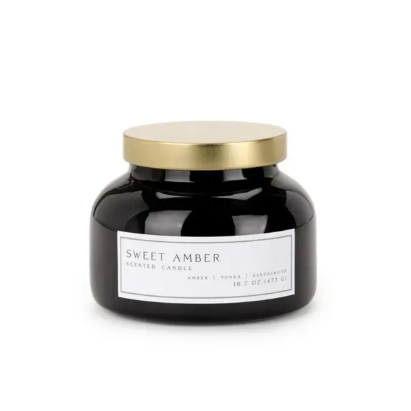 Kirklands Sweet Amber 2-Wick Jar Candle 53523356 Kirklands Sweet Amber 2-Wick Jar Candle 53523356 - Image 1