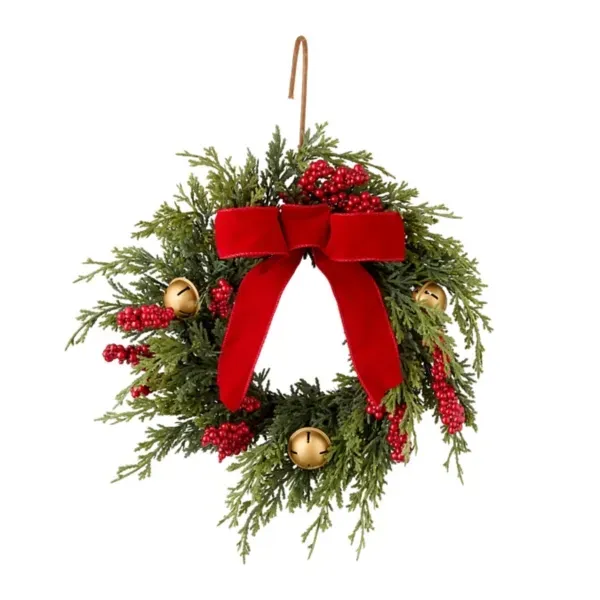 Kirklands Juniper Berry Mix 14in Mini Wreath 29487552 Kirklands Juniper Berry Mix 14in Mini Wreath 29487552 - Image 1