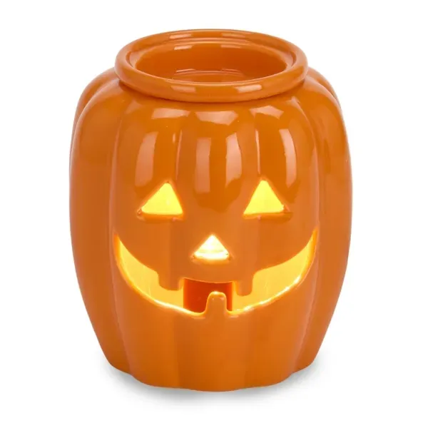 Kirklands Jack-O’-Lantern Ceramic Wax Warmer 38915991 Kirklands Jack-O’-Lantern Ceramic Wax Warmer 38915991 - Image 1