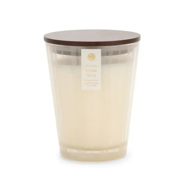 Kirklands Oak Barrel White Stripe 2-Wick Jar Candle 69595179 Kirklands Oak Barrel White Stripe 2-Wick Jar Candle 69595179 - Image 1
